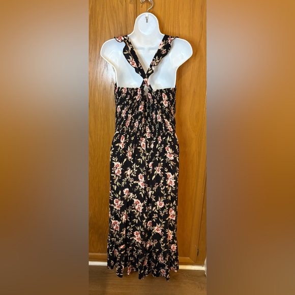 B.O.G. Collective.MIDI Tea Length Boho Floral Dress XL NWOT Cottagecore - Picture 2 of 5